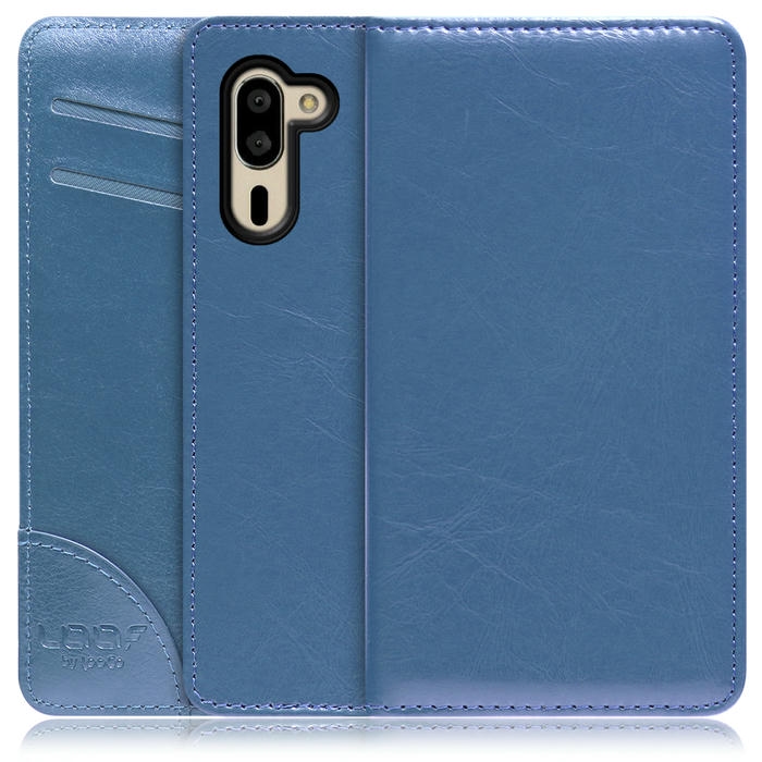 [ LOOF ROYALE ] シンプルスマホ5 シンプルスマホ 5 simple スマホケース ケース カバー 手帳型ケース 本革 レザー カード収納 カードポケット マグネット無し [ シンプルスマホ5 ]