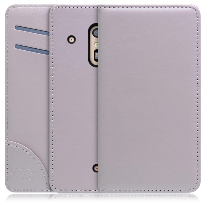 [ LOOF ROYALE ] らくらくスマートフォン (me)  F-01L / F-42A らくらくスマートフォンme FUJITSU FCNT スマホケース ケース カバー 手帳型ケース 本革 レザー カード収納 カードポケット マグネット無し [ らくらくスマートフォンme F-01L ]