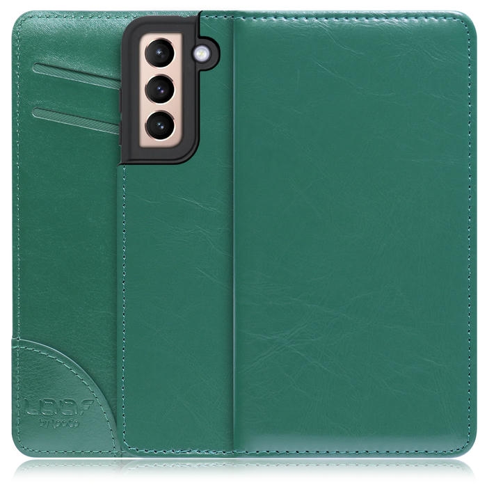 [ LOOF ROYALE ] Galaxy S21+ 5G SCG10 s21plus s21 plus s21plus5g s21+5g スマホケース ケース カバー 手帳型ケース 本革 レザー カード収納 カードポケット マグネット無し [ Galaxy S21+ 5G ]
