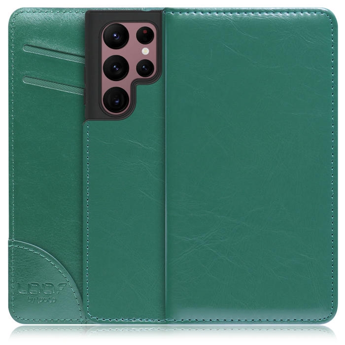 [ LOOF ROYALE ] Galaxy S22 Ultra SC-52C / SCG14 s22ultra スマホケース ケース カバー 手帳型ケース 本革 レザー カード収納 カードポケット マグネット無し [ Galaxy S22 Ultra ]