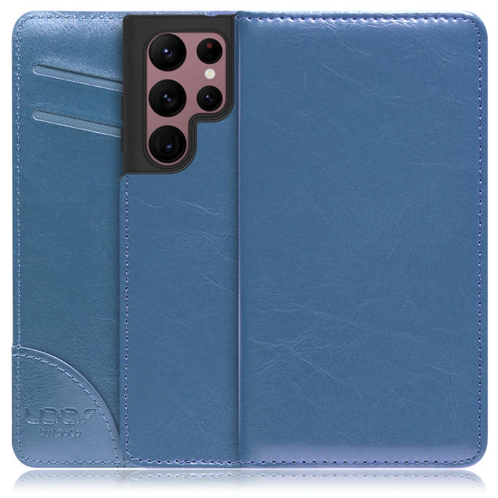 [ LOOF ROYALE ] Galaxy S22 Ultra SC-52C / SCG14 s22ultra スマホケース ケース カバー 手帳型ケース 本革 レザー カード収納 カードポケット マグネット無し [ Galaxy S22 Ultra ]