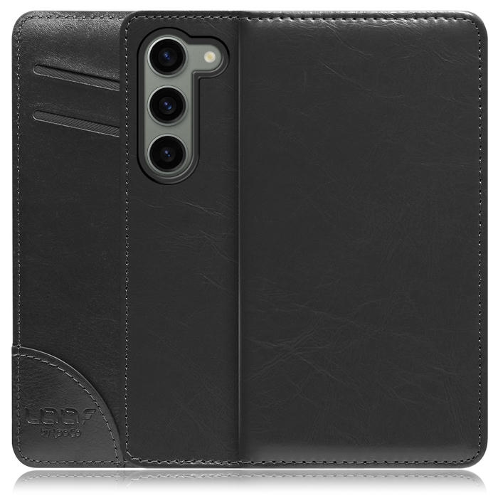 [ LOOF ROYALE ] Galaxy S23  スマホケース ケース カバー 手帳型ケース 本革 レザー カード収納 カードポケット マグネット無し [ Galaxy S23 ]