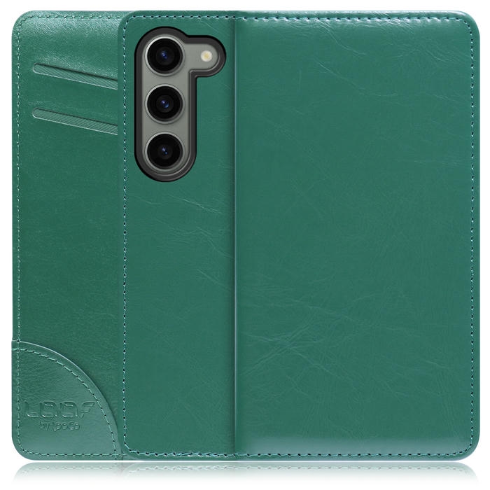 [ LOOF ROYALE ] Galaxy S23  スマホケース ケース カバー 手帳型ケース 本革 レザー カード収納 カードポケット マグネット無し [ Galaxy S23 ]