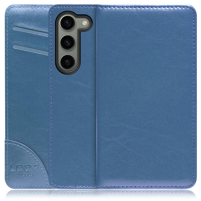 [ LOOF ROYALE ] Galaxy S23  スマホケース ケース カバー 手帳型ケース 本革 レザー カード収納 カードポケット マグネット無し [ Galaxy S23 ]