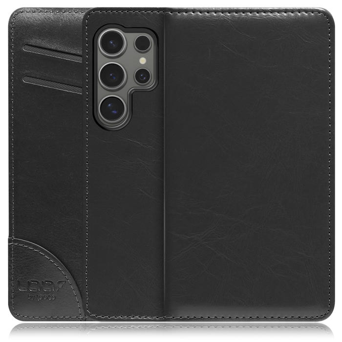 [ LOOF ROYALE ] Galaxy S24 Ultra s24ultra スマホケース ケース カバー 手帳型ケース 本革 レザー カード収納 カードポケット マグネット無し [ Galaxy S24 Ultra ]