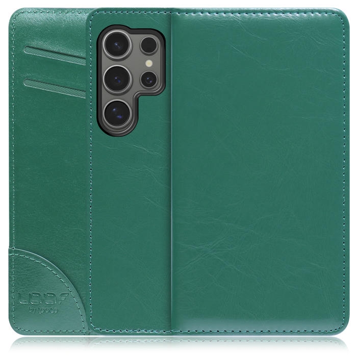 [ LOOF ROYALE ] Galaxy S24 Ultra s24ultra スマホケース ケース カバー 手帳型ケース 本革 レザー カード収納 カードポケット マグネット無し [ Galaxy S24 Ultra ]