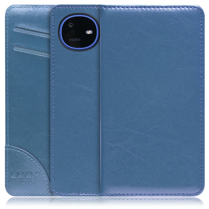 [ LOOF ROYALE ] AQUOS wish6 SH-M36 スマホケース ケース カバー 手帳型ケース 本革 レザー カード収納 カードポケット マグネット無し [ AQUOS wish6 ]