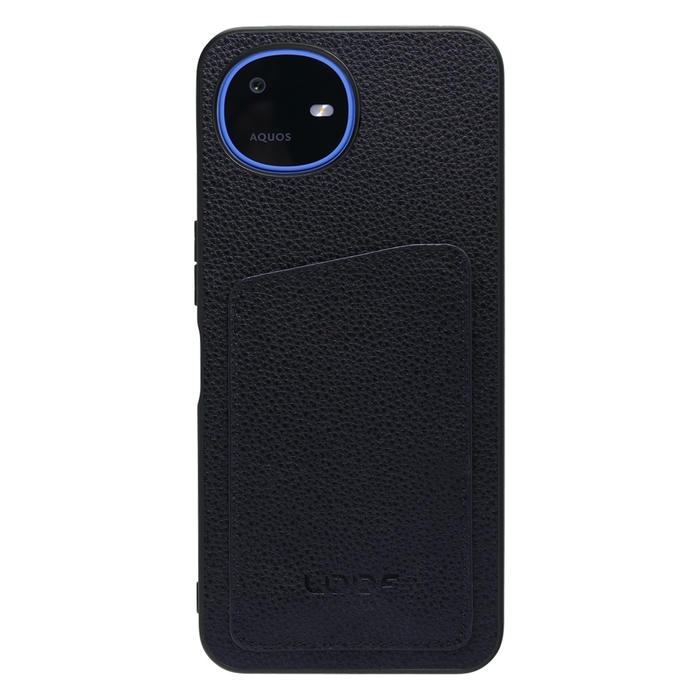 [ LOOF INVISIBLE CARD CASE-SHELL ] AQUOS wish6 SH-M36 スマホケース 背面 ケース カバー 本革 見えない収納 カード 見えない 落ちない マグネット [ AQUOS wish6 ]