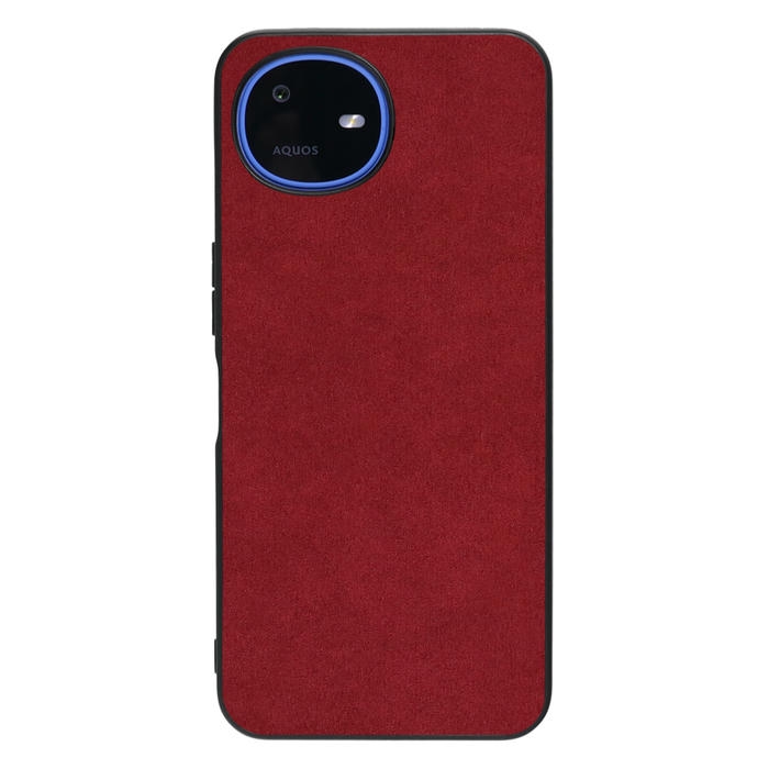 [ LOOF ALCANTARA-SHELL ] AQUOS wish6 SH-M36 ケース カバー スマホケース アルカンターラ シンプル ストラップホール [ AQUOS wish6 ]