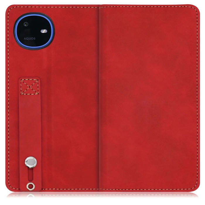 [ LOOF HOLD-LITE ] AQUOS wish6 SH-M36 スマホケース ケース カバー 手帳型ケース 背面ベルト カード収納 ベルトなし マグネットなし [ AQUOS wish6 ]