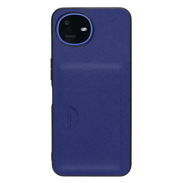 [ LOOF CASUAL-SLOT ] AQUOS wish6 SH-M36 スマホケース 背面 カード入れ カードポケット ケース カバー ハードケース カード収納 ストラップホール [ AQUOS wish6 ]
