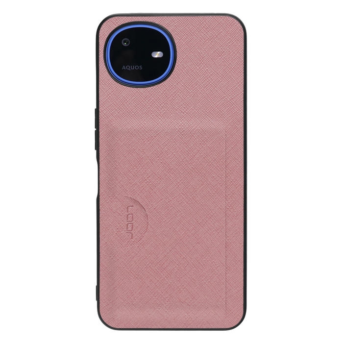 [ LOOF CASUAL-SLOT ] AQUOS wish6 SH-M36 スマホケース 背面 カード入れ カードポケット ケース カバー ハードケース カード収納 ストラップホール [ AQUOS wish6 ]