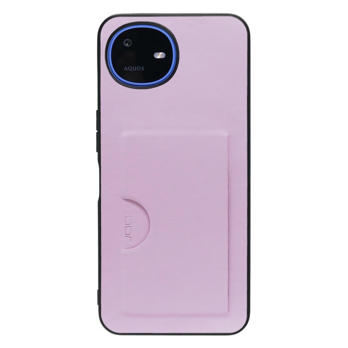 [ LOOF SKIN SLIM-SLOT ] AQUOS wish6 SH-M36 スマホケース 背面 ケース カバー ハードケース カード収納 PUレザー ストラップホール [ AQUOS wish6 ]
