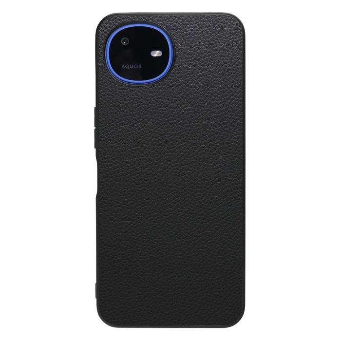 [ LOOF LUXURY-SHELL ] AQUOS wish6 SH-M36 スマホケース 背面 ケース カバー ハードケース 本革 ストラップホール [ AQUOS wish6 ]