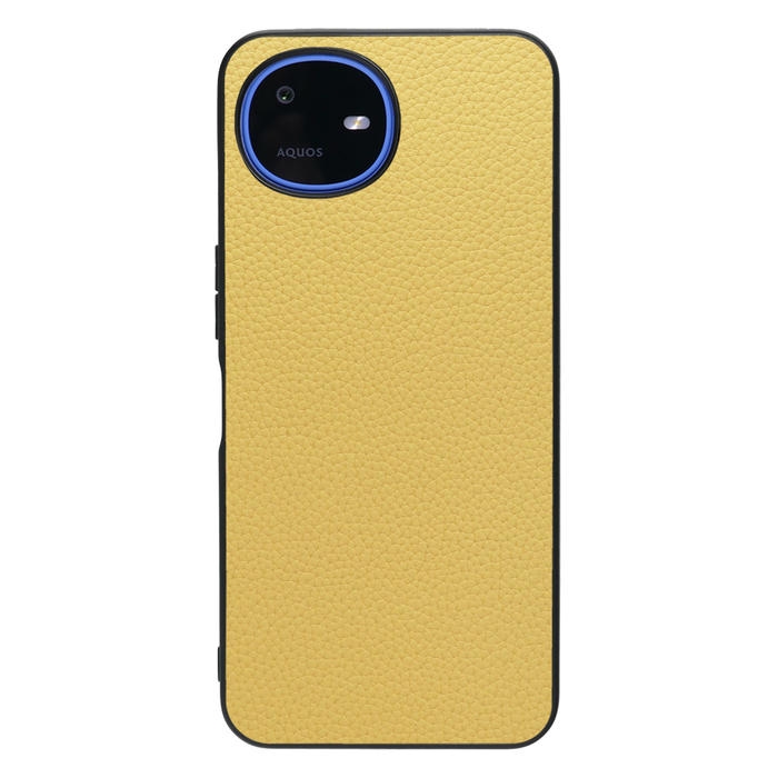 [ LOOF LUXURY-SHELL ] AQUOS wish6 SH-M36 スマホケース 背面 ケース カバー ハードケース 本革 ストラップホール [ AQUOS wish6 ]
