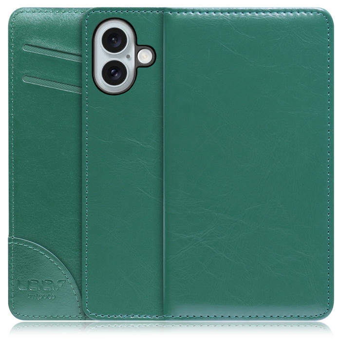 [ LOOF ROYALE ] iPhone 16 Plus iPhone16 Plus アイフォン16 プラス  スマホケース ケース カバー 手帳型ケース 本革 レザー カード収納 カードポケット マグネット無し [ iPhone 16 Plus ]