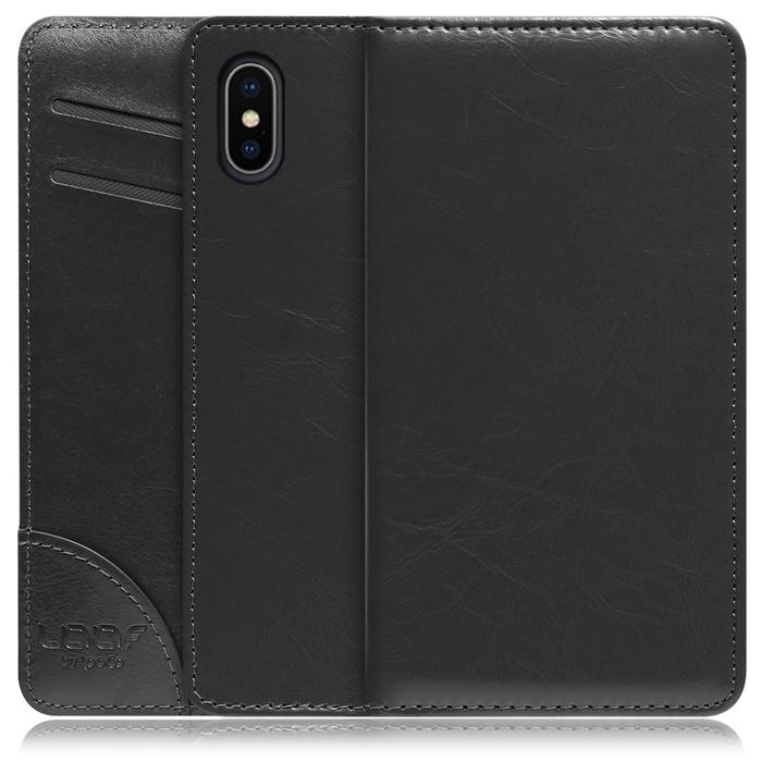 [ LOOF ROYALE ] iPhone X / XS iPhonex iPhonexs スマホケース ケース カバー 手帳型ケース 本革 レザー カード収納 カードポケット マグネット無し [ iPhone X / XS ]