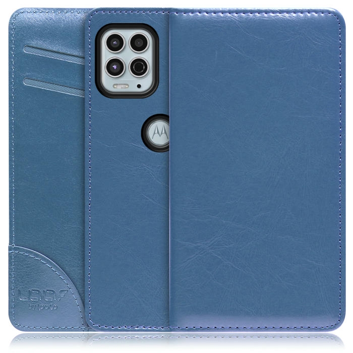 [ LOOF ROYALE ] moto g100 motog100 スマホケース ケース カバー 手帳型ケース 本革 レザー カード収納 カードポケット マグネット無し [ moto g100 ]