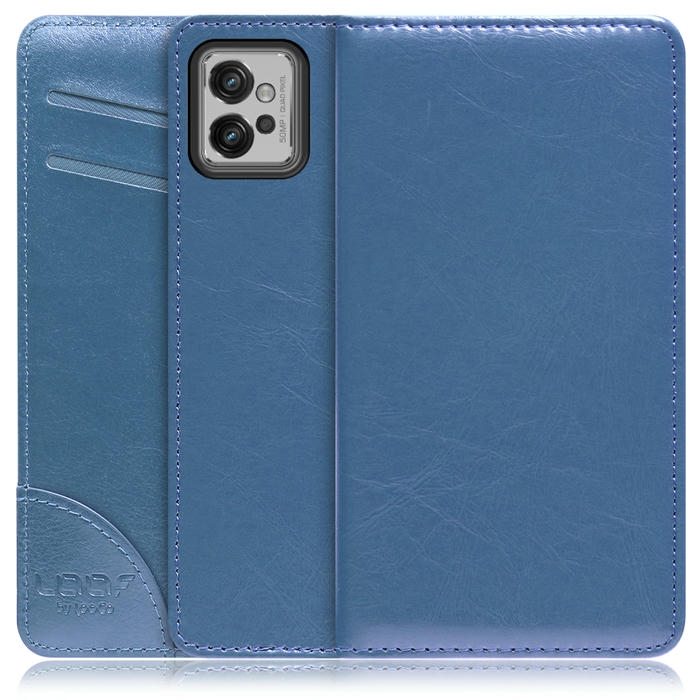 [ LOOF ROYALE ] moto g32 motog32 スマホケース ケース カバー 手帳型ケース 本革 レザー カード収納 カードポケット マグネット無し [ moto g32 ]
