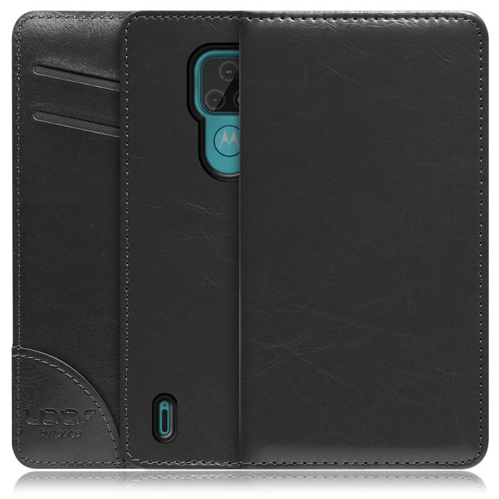 [ LOOF ROYALE ] moto e7 motoe7 スマホケース ケース カバー 手帳型ケース 本革 レザー カード収納 カードポケット マグネット無し [ moto e7 ]