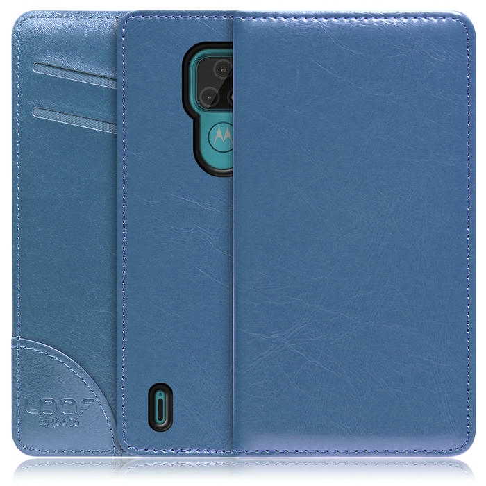 [ LOOF ROYALE ] moto e7 motoe7 スマホケース ケース カバー 手帳型ケース 本革 レザー カード収納 カードポケット マグネット無し [ moto e7 ]
