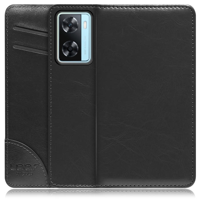 [ LOOF ROYALE ] OPPO A77  スマホケース ケース カバー 手帳型ケース 本革 レザー カード収納 カードポケット マグネット無し [ OPPO A77 ]