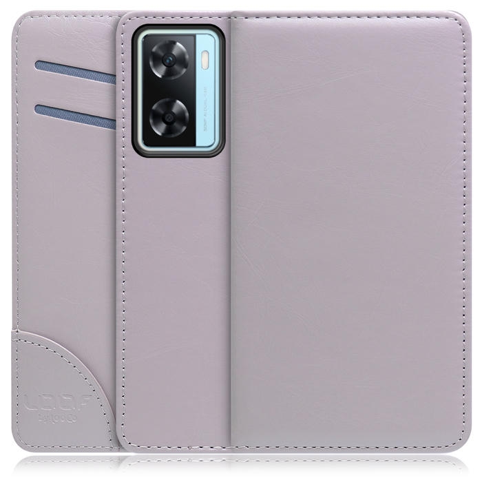 [ LOOF ROYALE ] OPPO A77  スマホケース ケース カバー 手帳型ケース 本革 レザー カード収納 カードポケット マグネット無し [ OPPO A77 ]