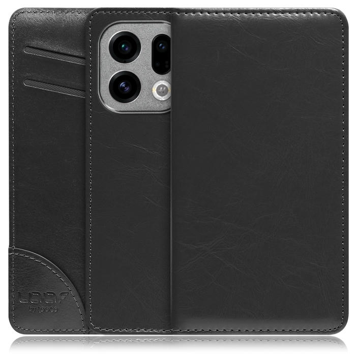 [ LOOF ROYALE ] OPPO Find X9 OPG07 CPH2797 スマホケース ケース カバー 手帳型ケース 本革 レザー カード収納 カードポケット マグネット無し [ OPPO Find X9 ]