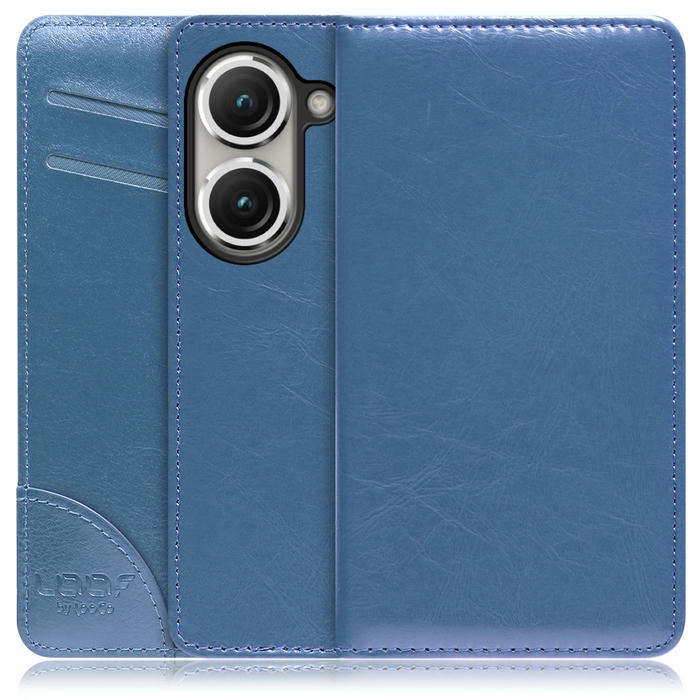 [ LOOF ROYALE ] ASUS Zenfone 9 zenphone9 スマホケース ケース カバー 手帳型ケース 本革 レザー カード収納 カードポケット マグネット無し [ Zenfone 9 ]