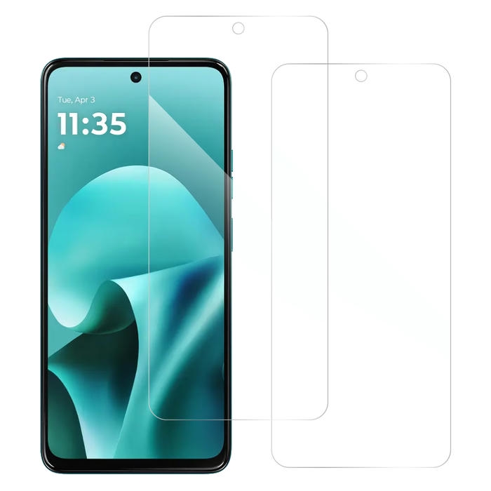 [2枚入り] LOOF 強化ソフトフィルム moto g37 / g37j  保護フィルム クリア/マット/ブルーライトカット/覗き見防止  簡単貼り付け 画面保護 ソフトフィルム 気泡なし 傷防止 割れ防止 [ moto g37 / g37j ]