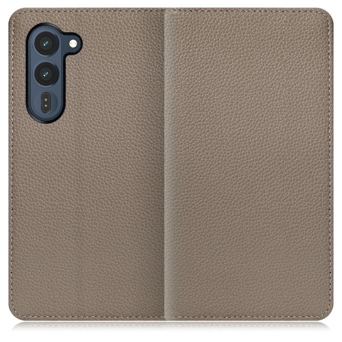 [ LOOF BOOK ] arrows Alpha2 F-51G スマホケース ケース カバー 手帳型ケース カード収納 本革 マグネットなし ベルトなし [ arrows Alpha2 ]