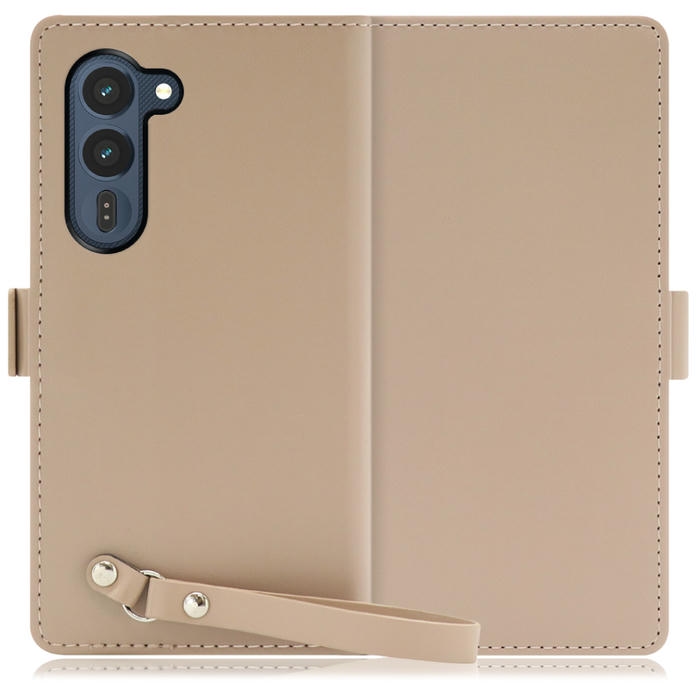 [ LOOF MACARON ] arrows Alpha2 F-51G スマホケース ケース カバー 手帳型ケース カード収納 ストラップ ベルト付き マグネット付き 本革 [ arrows Alpha2 ]