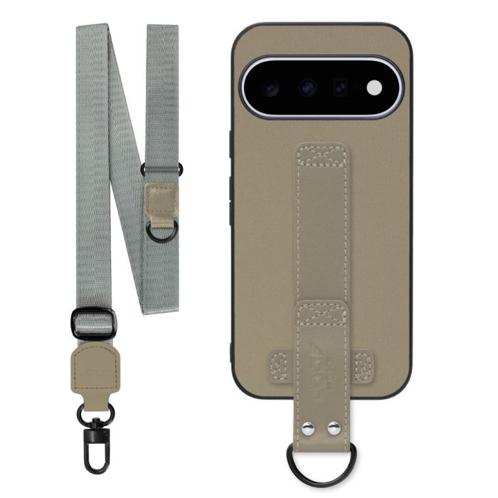 [ LOOF STRAP-SHELL (ロング+ Ver.) ] Google Pixel 11  スマホケース 背面 ケース カバー ハードケース ショルダーベルト  本革 [ Google Pixel 11 ]