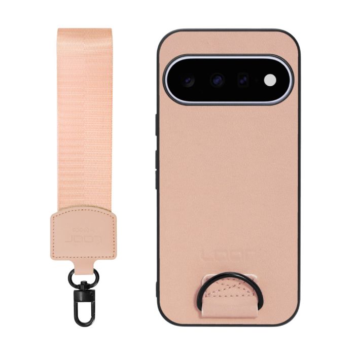 [ LOOF STRAP-SHELL (ショートVer.) ] Google Pixel 11  スマホケース 背面 ケース カバー ハードケース ハンドストラップ  本革 [ Google Pixel 11 ]