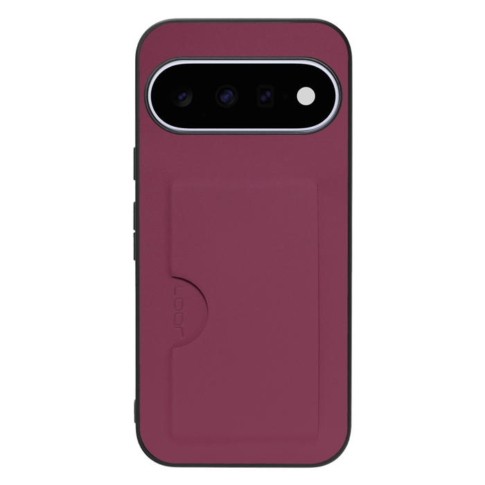 [ LOOF SKIN SLIM-SLOT ] Google Pixel 11  スマホケース 背面 ケース カバー ハードケース カード収納 PUレザー ストラップホール [ Google Pixel 11 ]