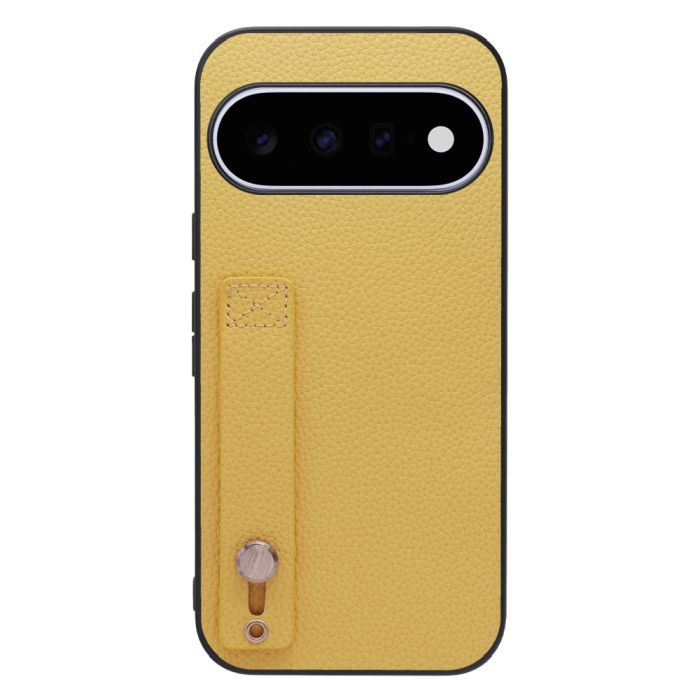 [ LOOF HOLD-SHELL ] Google Pixel 11  スマホケース 背面 ケース カバー ハードケース 背面ベルト 本革 ストラップホール [ Google Pixel 11 ]