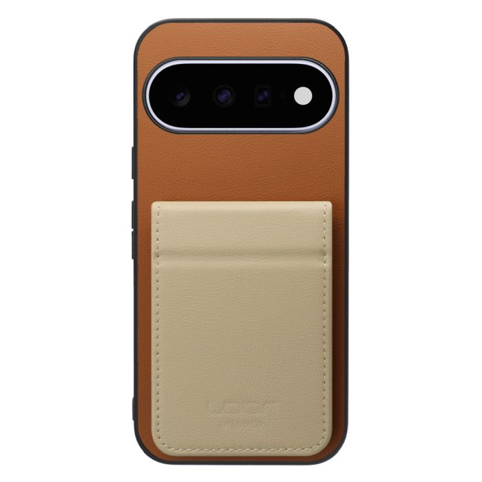 [ LOOF BASIC-SHELL SLIM CARD 2カード ] Google Pixel 11  ケース 背面 カード収納 カード入れ カードポケット カバー スマホケース 薄型 大容量 本革 [ Google Pixel 11 ]