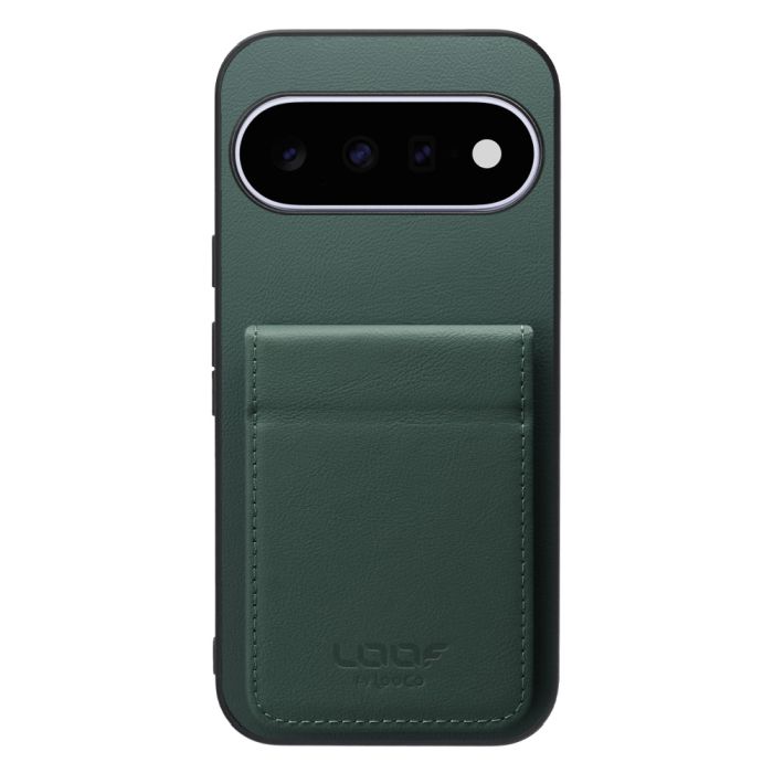 [ LOOF BASIC-SHELL SLIM CARD 2カード ] Google Pixel 11  ケース 背面 カード収納 カード入れ カードポケット カバー スマホケース 薄型 大容量 本革 [ Google Pixel 11 ]
