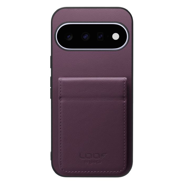 [ LOOF BASIC-SHELL SLIM CARD 2カード ] Google Pixel 11  ケース 背面 カード収納 カード入れ カードポケット カバー スマホケース 薄型 大容量 本革 [ Google Pixel 11 ]
