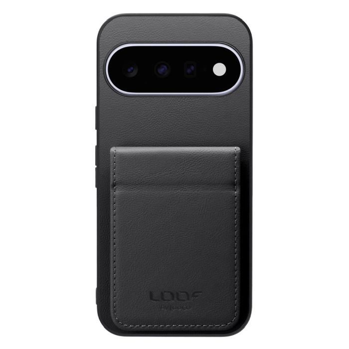 [ LOOF BASIC-SHELL SLIM CARD 2カード ] Google Pixel 11  ケース 背面 カード収納 カード入れ カードポケット カバー スマホケース 薄型 大容量 本革 [ Google Pixel 11 ]