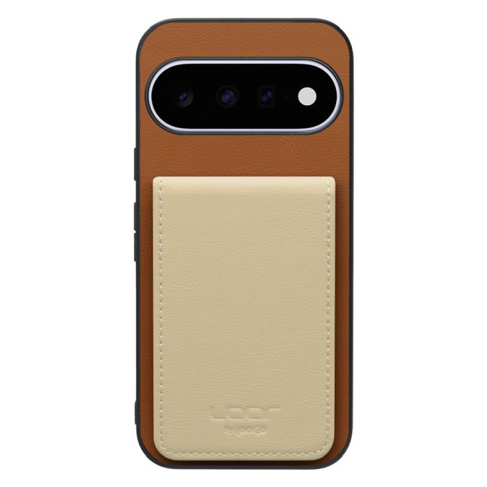 [ LOOF BASIC-SHELL SLIM CARD 4カード ] Google Pixel 11  ケース 背面 カード収納 カード入れ カードポケット カバー スマホケース 薄型 大容量 本革 [ Google Pixel 11 ]