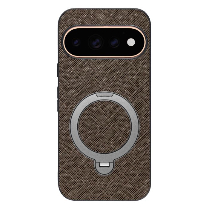 [ LOOF CASUAL MAG-RING Series ] Google Pixel 11 Pro  スマホケース 背面 ケース カバー ハードケース マグネット内蔵の薄型多機能リング付 スタンド [ Google Pixel 11 Pro ]