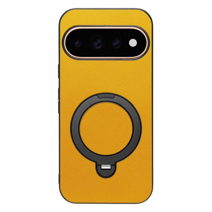 [ LOOF CASUAL MAG-RING Series ] Google Pixel 11 Pro  スマホケース 背面 ケース カバー ハードケース マグネット内蔵の薄型多機能リング付 スタンド [ Google Pixel 11 Pro ]