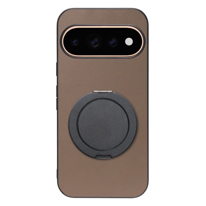 [ LOOF RING-SHELL (シンプル Ver.) ] Google Pixel 11 Pro  スマホケース 背面 ケース カバー ハードケース スマホリング リング付き 本革 ストラップホール [ Google Pixel 11 Pro ]
