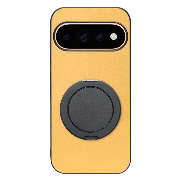 [ LOOF RING-SHELL (シンプル Ver.) ] Google Pixel 11 Pro  スマホケース 背面 ケース カバー ハードケース スマホリング リング付き 本革 ストラップホール [ Google Pixel 11 Pro ]