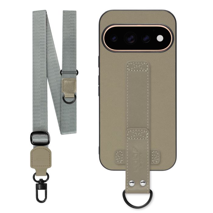 [ LOOF STRAP-SHELL (ロング+ Ver.) ] Google Pixel 11 Pro  スマホケース 背面 ケース カバー ハードケース ショルダーベルト  本革 [ Google Pixel 11 Pro ]