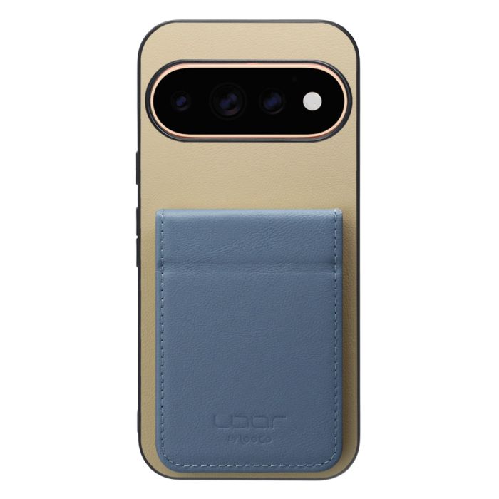 [ LOOF BASIC-SHELL SLIM CARD 2カード ] Google Pixel 11 Pro  ケース 背面 カード収納 カード入れ カードポケット カバー スマホケース 薄型 大容量 本革 [ Google Pixel 11 Pro ]