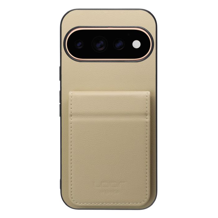 [ LOOF BASIC-SHELL SLIM CARD 2カード ] Google Pixel 11 Pro  ケース 背面 カード収納 カード入れ カードポケット カバー スマホケース 薄型 大容量 本革 [ Google Pixel 11 Pro ]