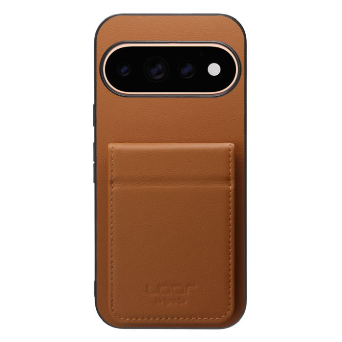 [ LOOF BASIC-SHELL SLIM CARD 2カード ] Google Pixel 11 Pro  ケース 背面 カード収納 カード入れ カードポケット カバー スマホケース 薄型 大容量 本革 [ Google Pixel 11 Pro ]