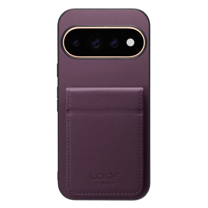 [ LOOF BASIC-SHELL SLIM CARD 2カード ] Google Pixel 11 Pro  ケース 背面 カード収納 カード入れ カードポケット カバー スマホケース 薄型 大容量 本革 [ Google Pixel 11 Pro ]